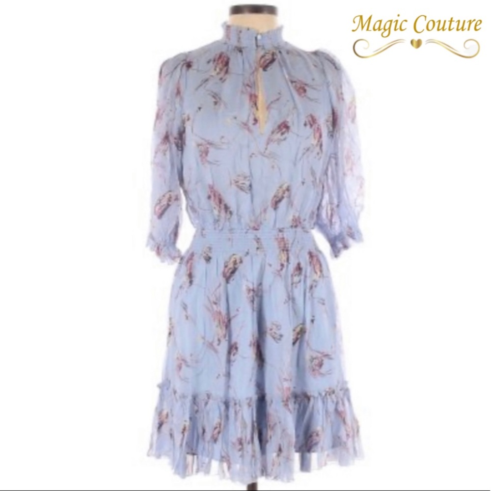 Joie Silk Floral Print Dress w/ Details 💖💖